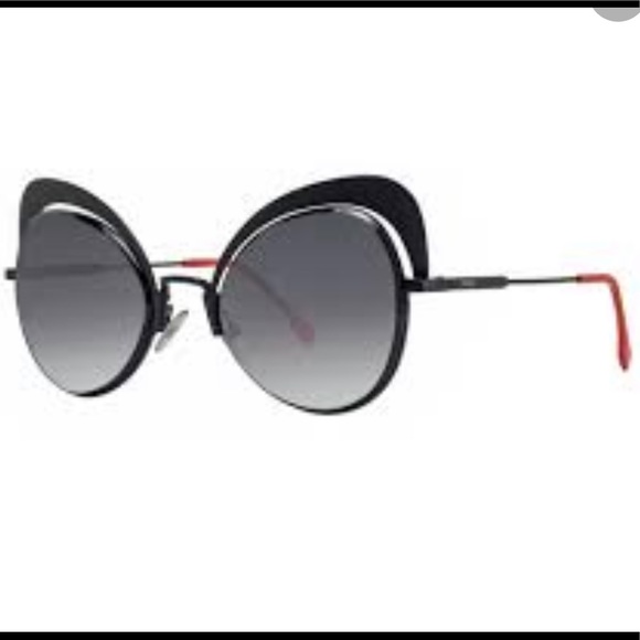 Fendi Eyeshine Butterfly Sunglasses FF0247S 807 9O 54